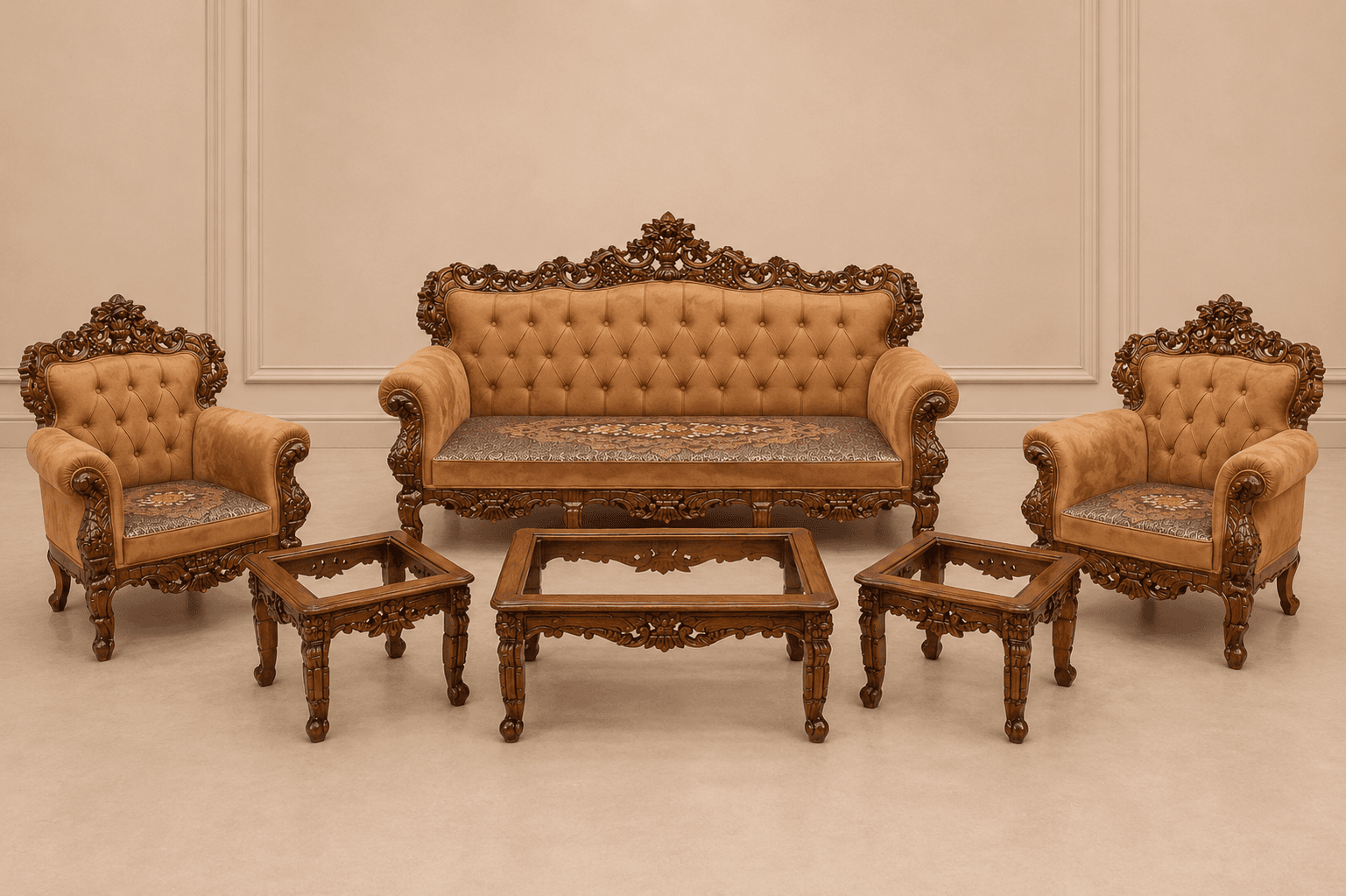 Deluxe Jahez Set — 5-seater sofa