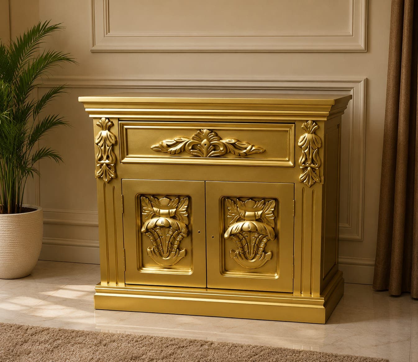 Premium Jahez Set (Deco Polish) — Side tables