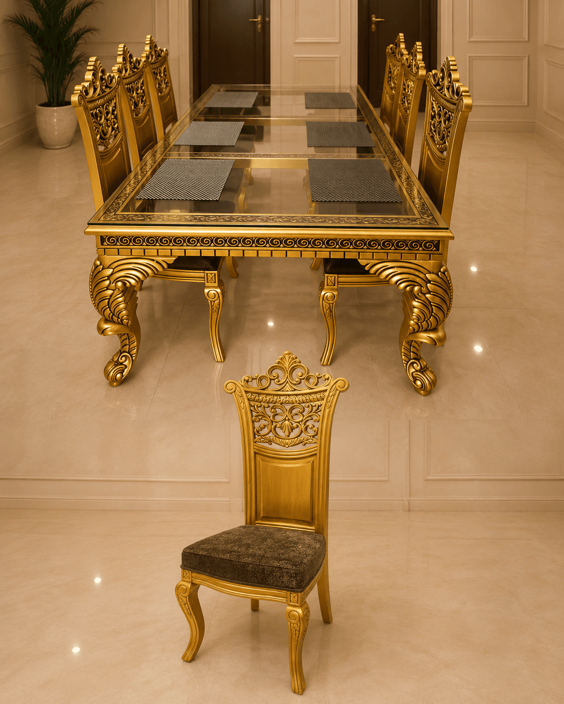 Premium Jahez Set (Deco Polish) — Dining set