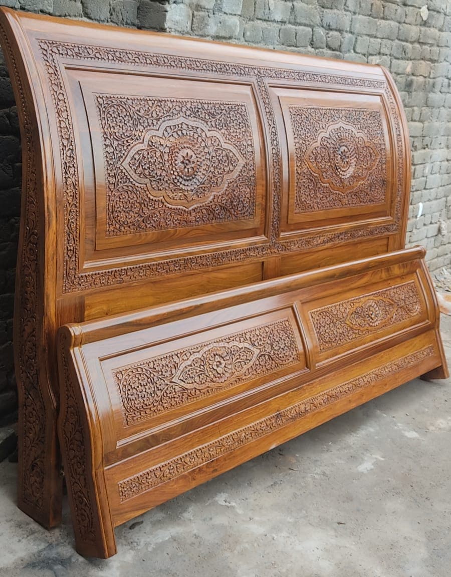 Peshawari design bed set — Beds | Alfalah Furniture Rawalpindi