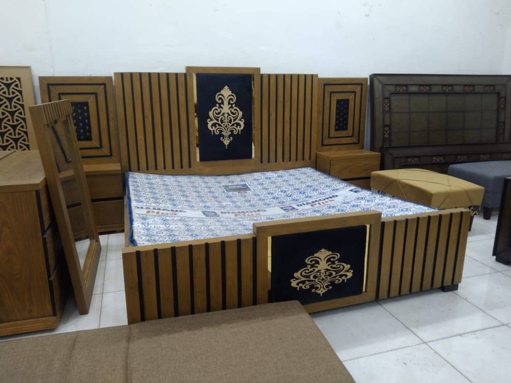 Cushioning bed set 2 piece