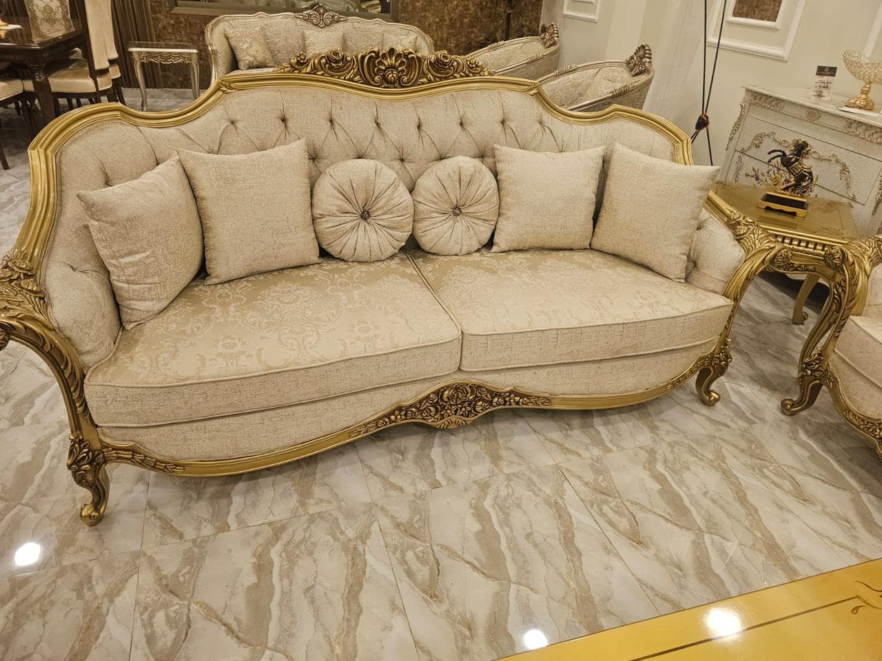New Victorian style sofa — Sofa Collection | Alfalah Furniture Rawalpindi